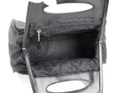 Chanel vintage 2003 Leather Camelia Frame Clutch Bag