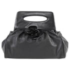 Chanel vintage 2003 Leather Camelia Frame Clutch Bag