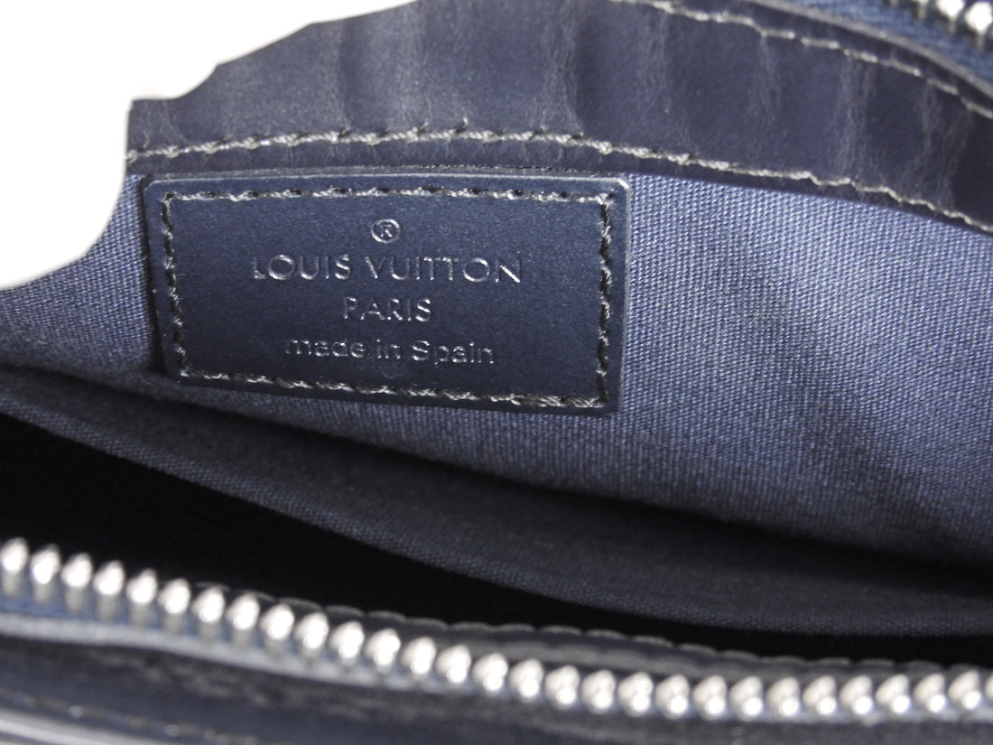 Louis Vuitton Pewter Grey Vintage 2002 Monogram Matt Alston Shoulder Bag