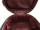 Chanel Vintage 1994 Black Quilted Lambskin CC Vanity Bag