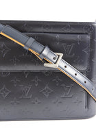 Louis Vuitton Pewter Grey Vintage 2002 Monogram Matt Alston Shoulder Bag