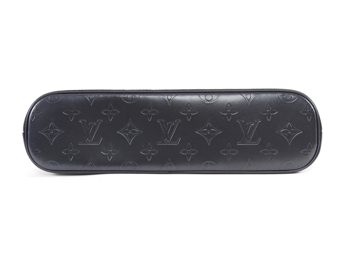 Louis Vuitton Pewter Grey Vintage 2002 Monogram Matt Alston Shoulder Bag