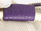 Hermes Clemence Leather Victoria Elan 38 Ultraviolet Bag PHW