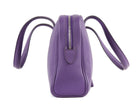 Hermes Clemence Leather Victoria Elan 38 Ultraviolet Bag PHW