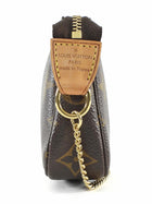 Louis Vuitton Monogram Coated Canvas Mini Chain Pochette