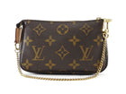 Louis Vuitton Monogram Coated Canvas Mini Chain Pochette