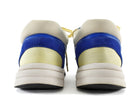 Chanel Blue and White CC Logo Suede Nylon Combo Sneakers - 38