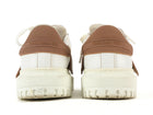 Dior White Brown Leather and Rubber Dior ID Sneakers - 36.5