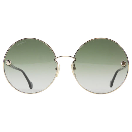Ferragamo Round Oversized Sunglasses SF189S