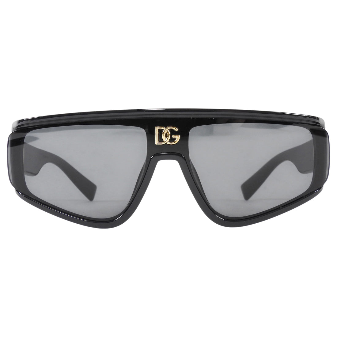 Dolce & Gabbana DG Logo Convertible Visor Shield Sunglasses DG6177