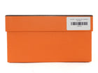 Hermes Day Grey Toile Black Leather Kelly Lock Sneakers