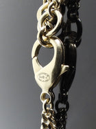 Chanel 16B Light Goldtone Faux Pearl CC Long Sautoir Necklace