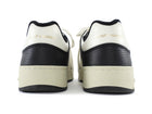 Saint Laurent SL/61 Black and White Leather Lace Up Low Top Sneakers - 37