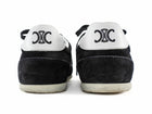 Celine Jogger with Triomphe Black and White Suede Low Top Sneakers - 37