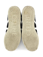 Celine Jogger with Triomphe Black and White Suede Low Top Sneakers - 37