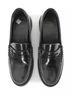 Saint Laurent Black Glossed Leather Le Loafer 15 Shoes - 37