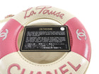 Chanel 2019 C Runway Pink and White La Pausa Lifesaver Round Bag