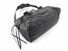 Balenciaga Vintage AW 2009 Black Lambskin Leather Moto Twiggy Bag