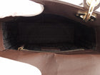 Dior Brown Cannage Quilted Leather Small Lady Dior Bag