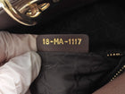 Dior Brown Cannage Quilted Leather Small Lady Dior Bag