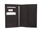 Gucci Dark Brown Guccissima Monogram Leather Bifold Passport Holder