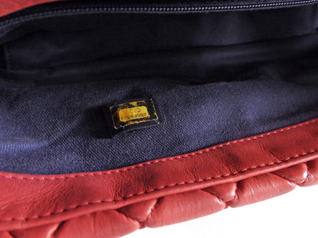 Chanel Cherry Pink Bubble Quilted Leather CC Medium Flap Bag Ruthenium HW