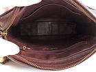 Chanel Vintage 1991 Brown Quilted Leather Medium Tassel Camera Bag