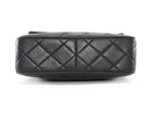 Chanel Vintage 1994 Black Lambskin Quilted CC Pocket Tassel Camera Bag