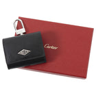 Cartier Black Grained Calfskin Losange Air Pods Pro Case