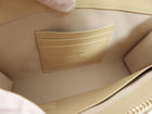 Chanel Light Beige Caviar Quilted Leather Timeless Clutch Bag
