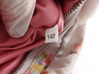 Miu Miu Pink Floral Nylon Wristlet Pouch Bag