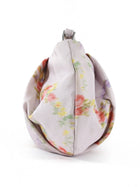 Miu Miu Pink Floral Nylon Wristlet Pouch Bag