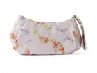 Miu Miu Pink Floral Nylon Wristlet Pouch Bag