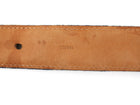 Louis Vuitton Blue Vintage 2006 Denim LV Monogram Belt - 90 / 36