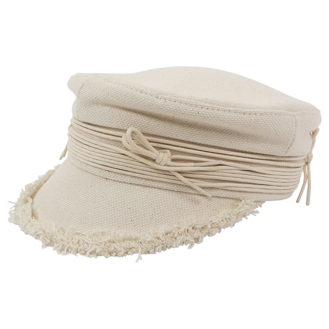 Ruslan Baginskiy Light Beige Cotton Baker Newsboy Cap S