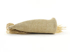 Cult Gaia Viera Natural Beige Raffia Fringe Clutch Bag