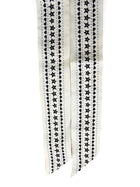 Dior White Pink La Papesse Tarot Mitzah Silk Twilly Scarf