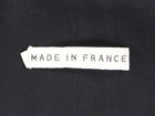Hermes Black Vintage Wool Blend Trench Coat - FR 44 / US 10