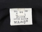 Hermes Black Vintage Wool Blend Trench Coat - FR 44 / US 10