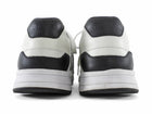 Gucci Black and White Calfskin Interlocking GG Low Top Sneakers - 37