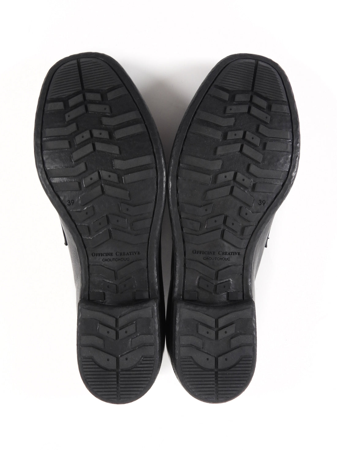 Officine Creative Navy Diary 001 Novak Leather Penny Loafers - 39