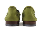 Gucci Olive green Nubuck Suede Soft Horsebit 1953 Loafer - 39.5