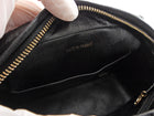 Chanel Black Vintage 1991 Quilted Lambskin Bijoux Flap Tassel Camera Bag Mini