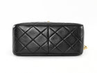 Chanel Black Vintage 1991 Quilted Lambskin Bijoux Flap Tassel Camera Bag Mini