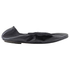 Repetto Black Soft Leather Bow Ballet Flats - 41