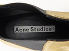 Acne Studios Gold Jensen Metallic Leather Pointed Chelsea Boots - 38
