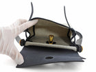 Hermes 2025 Herbag Zip Mini 20 Ecru Black Toile Militaire / Vache Hunter GHW