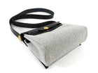 Hermes 2025 Herbag Zip Mini 20 Ecru Black Toile Militaire / Vache Hunter GHW