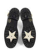 Christian Dior Black 30 Montaigne CD Buckle Ankle Boots - 40