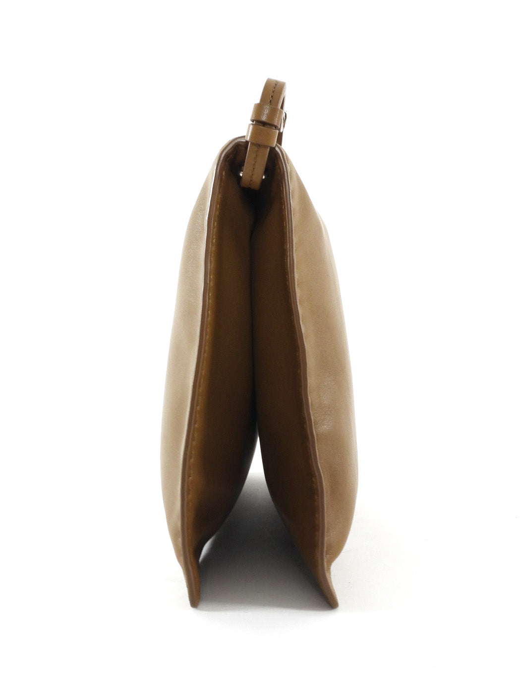 Phoebe Philo Tan Brown Glove Leather Pochette Shoulder Bag